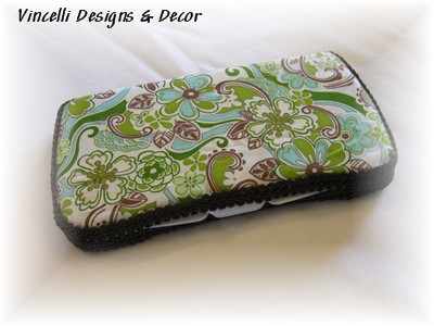Travel Baby Wipe Container - Green/Blue Swirls-baby wipe, baby,