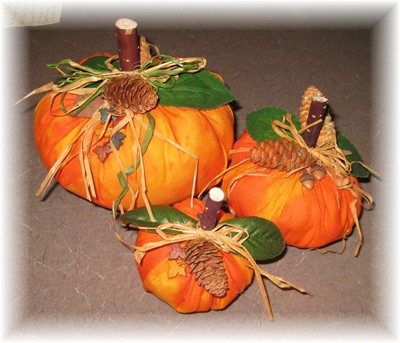 Pumpkins - Set of 3-pumpkin, fall, autumn, thanksgiving, halloween,